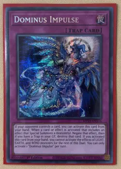 Dominus Impulse MP25-EN116 Prismatic Secret Rare 1st Ed - Image 1