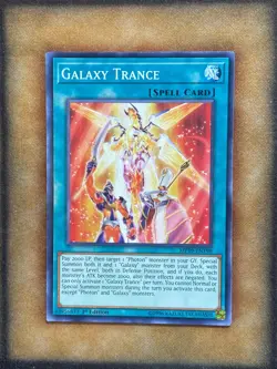 Yugioh Galaxy Trance MP19-EN198 Common 1st Ed NM - Image 1