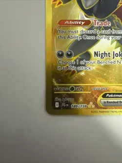 Pokemon TCG N's Zoroark EX Hyper Rare Holo Card 189/159 Sv09: Journey Together - Image 5