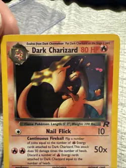 Dark Charizard Holo Pokemon Trading Card - Team Rocket Set 4/82 - Image 2