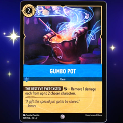 Gumbo Pot Item Card - Common - Disney Lorcana TCG Rise of the Floodborn #167/204 - Image 1