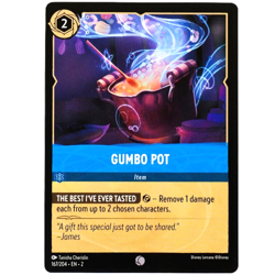 Gumbo Pot Item Card - Common - Disney Lorcana TCG Rise of the Floodborn #167/204 - Image 2