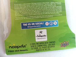 Upper Deck Neopets Battledome TCG Champions Of Meridell 8 Card Booster Pack - Image 3