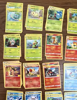 Pokemon [82] Card Lot 25th Anniversary 2021 McDonalds Non Holo Pikachu - Image 2