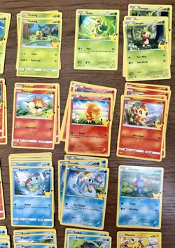 Pokemon [82] Card Lot 25th Anniversary 2021 McDonalds Non Holo Pikachu - Image 4
