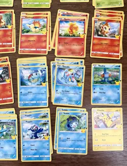 Pokemon [82] Card Lot 25th Anniversary 2021 McDonalds Non Holo Pikachu - Image 5
