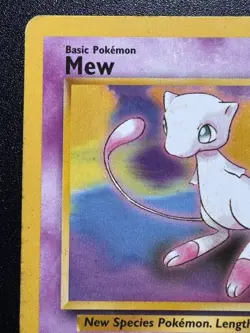 Mew Promo 8 WoTC Black Star Pokemon Card Rare HP - Image 3