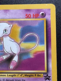 Mew Promo 8 WoTC Black Star Pokemon Card Rare HP - Image 4