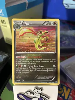 Pokemon Flygon Holo Rare Card 99/149 Boundaries Crossed - Image 2