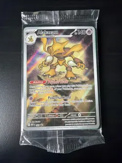 Pokemon TCG SV: Scarlet & Violet Promo Cards #009 Alakazam SEALED - Image 1
