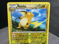 Pokemon TCG: Raichu 43/146 Reverse Holo XY Base Set Card 2014 - Image 3