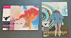 Gundam Arsenal Base Suletta & Miorine 2-046 N Miorine Rembran 2-006 UR Card Set - Image 1