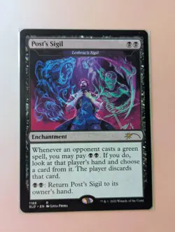 Post's Sigil - Leshrac's Sigil (Post Malone) #1188 LP - Secret Lair Drop - Image 3