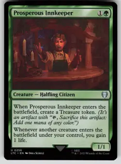 Prosperous Innkeeper Commander: The Lord of the Rings 256 MTG NM - Image 1