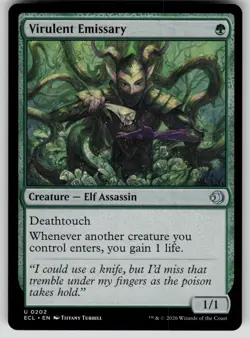 Virulent Emissary Normal U Lorwyn Eclipsed 202 NM - Image 1
