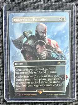 Magic The Gathering Secret Lair Unbreakable Formation Rare Foil - Image 1