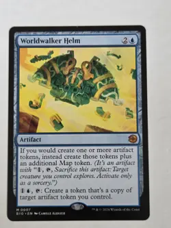 Worldwalker Helm X1 BIG MTG Outlaws Of Thunder Junction The Big Score - Image 1