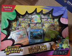 Pokemon TCG Mega Evolution—Ascended Heroes First Partners Deluxe Pin Collection - Image 1