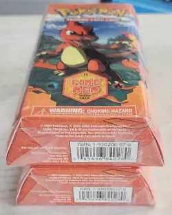 2004 POKEMON EX FIRE RED (CHARMANDER) THEME DECK FACTORY SEALED/NEW - Image 2