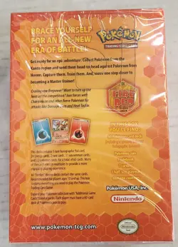 2004 POKEMON EX FIRE RED (CHARMANDER) THEME DECK FACTORY SEALED/NEW - Image 3
