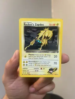 Rocket's Zapdos 15/132 Holo R Gym Challenge PokemonWOTC 2000 EN LP - Image 1
