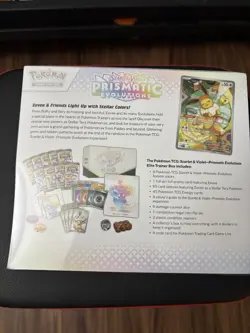 Pokemon Prismatic Evolutions ETB Elite Trainer Box Sealed - Image 2