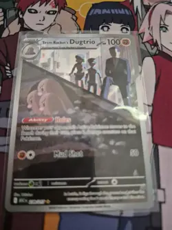 Nintendo Team Rocket's Dugtrio Holo Rare Stage 1 100HP ENG Pokemon TCG - Image 1