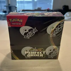 Pokemon Mega Evolution Perfect Order TCG Sealed Box - Image 1