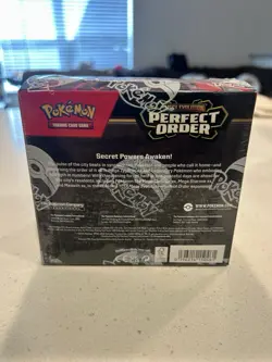 Pokemon Mega Evolution Perfect Order TCG Sealed Box - Image 3