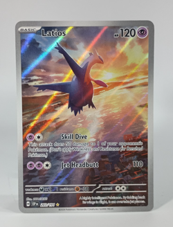 2024 Pokemon Latios 203/191 Illustration Rare Full Art S&V Surging Sparks NM - Image 1