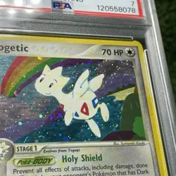 Pokemon TCG EX Team Rocket Returns Togetic Holo 14/109 2004 PSA 7 - Image 4