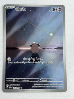 Pokemon TCG Cleffa 202/197 Obsidian Flames IR NM Condition - Image 1