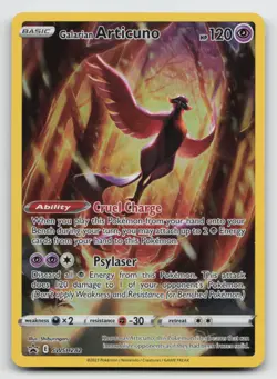 Galarian Articuno - SWSH282 - Pokemon Sword & Shield Promo Holo Card NM - Image 1