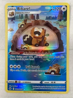 Bibarel GG25/GG70 Crown Zenith: Galarian Gallery Pokemon TCG Holo NM - Image 1