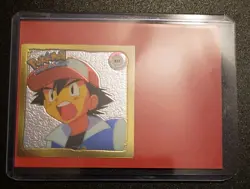 1999 POKEMON ACTION FLIPZ STICKER ASH #R17 ARTBOX SERIES 1 - Image 1