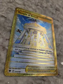 Temple of Sinnoh 214/189 Secret Rare SWSH10: Astral Radiance Trainer Pokemon NM - Image 2