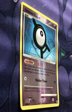 Unown A 65/130 - Diamond & Pearl Base - Reverse Holo Pokemon — NM + NEAR MINT - Image 4