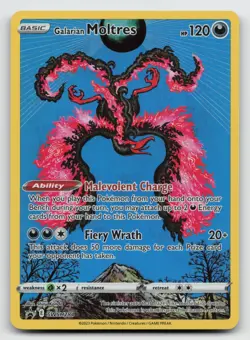 Galarian Moltres - SWSH284 - Pokemon Sword & Shield Promo Ultra Rare Card NM - Image 1