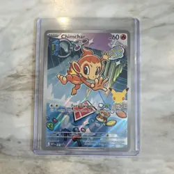 Pokemon Chimchar 047 first partners Collection Promo Holo English - Image 1