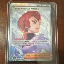 Pokemon Team Rocket's Ariana 237/182 Sv10 Destined Rivals SIR Holo Rare - Image 1