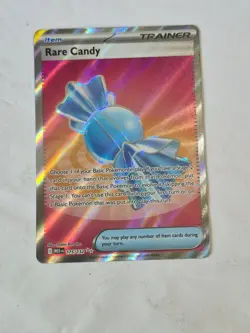 Rare Candy 175/132 Ultra Rare Mega Evolution Pokemon Holo Near Mint - Image 1