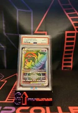 2022 Pokemon Go TCG MEWTWO VSTAR 079 Rainbow Secret PSA Gem Mint 10 - Image 1