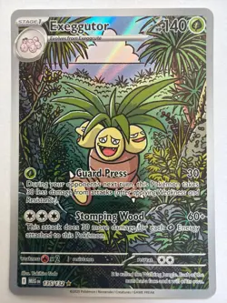 Exeggutor 135/132 Illustration Rare Mega Evolution Pokemon Near Mint - Image 1