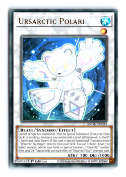 Ursarctic Polari - ANGU-EN033 - Ultra Rare 1st Edition Yugioh - Image 1