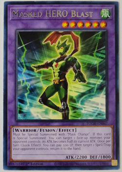 Yu-Gi-Oh! - Masked Hero Blast - TOCH-EN047 - Rare - UL - NM/M - NEW - Image 1