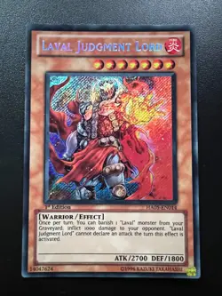 Laval Judgment Lord HA05-EN014 Secret Rare Mixed Editions Near Mint Yugioh - Image 1
