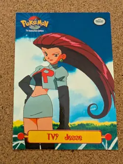 Topps Pokemon Card - TV9 Jesse - NM Non Holo - Image 1