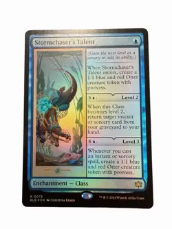 Stormchaser's Talent Bloomburrow Foil Near Mint Card #75 - Image 1