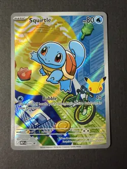 Pokemon TCG MEP Promo Holo 3-Card Lot Bulbasaur Charmander Squirtle 037-039 - Image 3