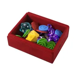 GameGenic Card Storage Token Keep - Red New - Image 2